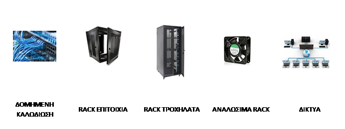 001 ΔΟΜΗΜΕΝΗ ΚΑΛΩΔΙΩΣΗ RACK ΔΙΚΤΥΑ
